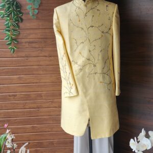 Designer Sherwani, Hand Work, Customise your Wedding Sherwani, Grooms Sherwani, Wedding Wear, Menswear, Indian Wear.