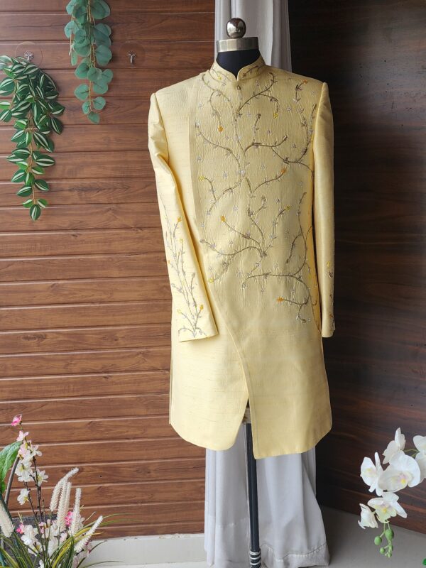 Designer Sherwani, Hand Work, Customise your Wedding Sherwani, Grooms Sherwani, Wedding Wear, Menswear, Indian Wear.