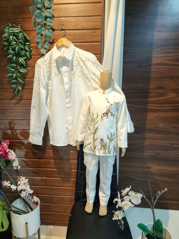 Boy Party Wear Suit & Pant Set - Image 4