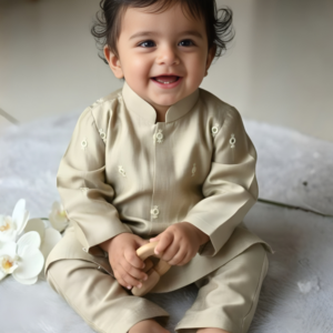 Designer Giza Cotton Kurti & Pant Set