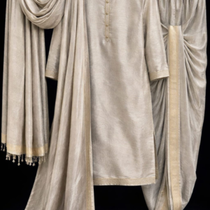 Elegant Jiraf Tissue Kurta Set & Dhoti Pants